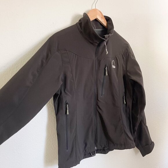 Sierra Designs lightweight black zip up outdoor jacket size medium - Picture 5 of 11
